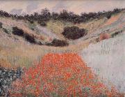 Claude Monet Poppy Field in a Hollow Near Giverny oil